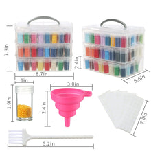 Load image into Gallery viewer, Diamond Drills Storage Box with 120 Containers