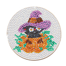 Load image into Gallery viewer, Halloween Table Coasters - Paint with Diamonds
