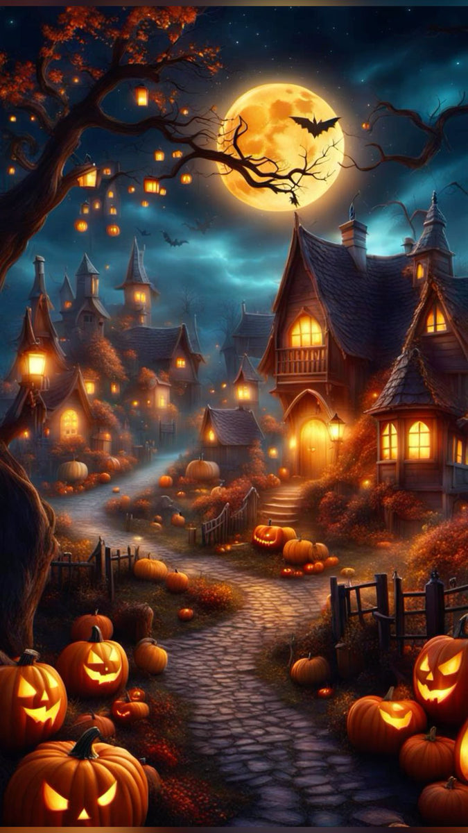 How To Create A Spooky Halloween Village Set | Michelle James Designs How To Create A Spooky Halloween Village Set | Michelle James Designs