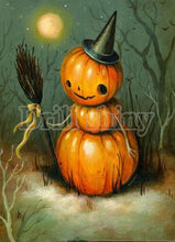 Load image into Gallery viewer, Pumpkins & Halloween DIY Diamond Paintings - Painting 6 /