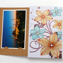 Load image into Gallery viewer, Yellow & Blue Flowers Painting Album Cover