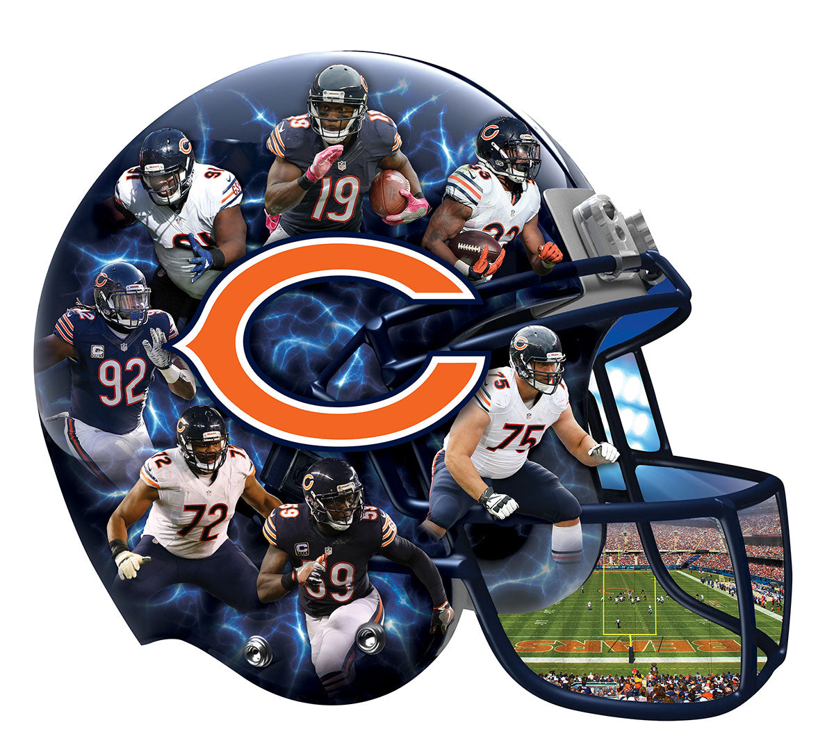 NFL CHICAGO BEARS DIAMOND ART CRAFT KIT