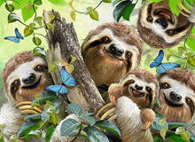 Load image into Gallery viewer, Lovely Sloth - 5D Diamond Painting