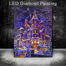 Load image into Gallery viewer, A House In Winter Night LED