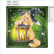 Load image into Gallery viewer, "Halloween Cat - Special Diamond Painting