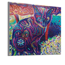 Load image into Gallery viewer, Ancient Black Cat - Special Diamond Painting