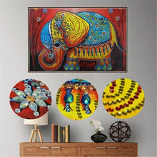 Load image into Gallery viewer, Adorable Royal Elephant - Special Diamond Painting