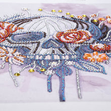 Load image into Gallery viewer, Flower Bone Skull - Special Diamond Painting