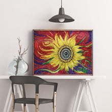 Load image into Gallery viewer, Abstract Sunflower - Special Diamond Painting