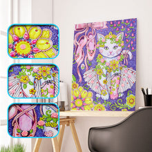 Load image into Gallery viewer, Cutie White Cat - Special Diamond Painting