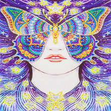 Load image into Gallery viewer, Butterfly Mask - Special Diamond Painting