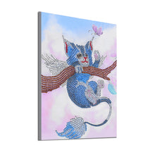 Load image into Gallery viewer, Cat on the Tree - Special Diamond Painting