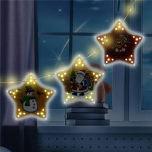 Load image into Gallery viewer, Diamond painting Christmas tree hanging lights