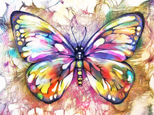 Load image into Gallery viewer, Big Colorful Butterfly Diamond Painting Kits