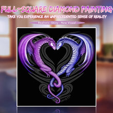 Load image into Gallery viewer, Love Dragons DIY Painting