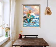 Load image into Gallery viewer, Adorable Little Mermaid Painting Kit