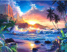 Load image into Gallery viewer, sunset diamond painting
