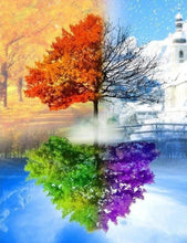 Load image into Gallery viewer, 4 seasons diamond painting
