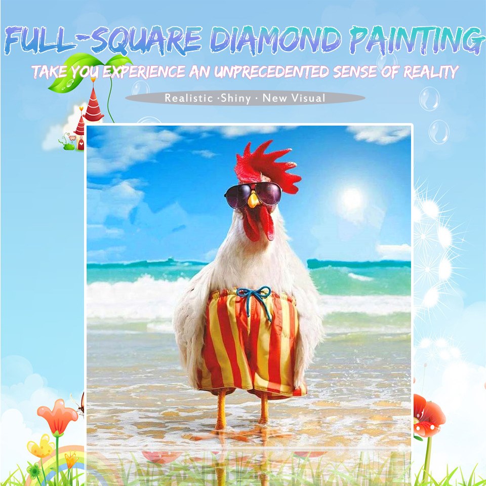 Diamond Painting - Full Square - Sunny Beach