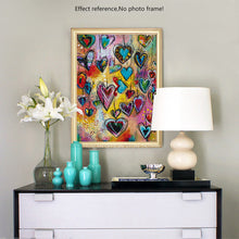 Load image into Gallery viewer, Beautiful Colorful Hearts