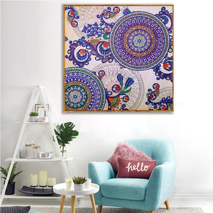 Round Shaped Colorful Special Diamond Painting