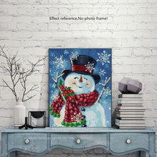 Load image into Gallery viewer, Elegant Snowman DIY Paintings