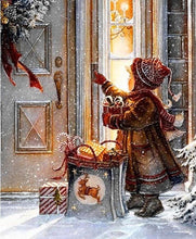 Load image into Gallery viewer, Christmas diamond painting