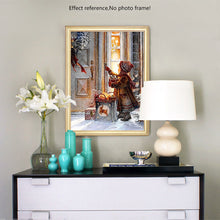 Load image into Gallery viewer, Little Girl with Gifts Xmas Diamond Painting Kits