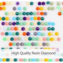Load image into Gallery viewer, Butterfly Moon Castle - Painting with Diamonds