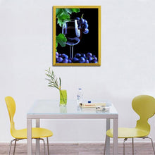 Load image into Gallery viewer, Grape Wine in the Glass