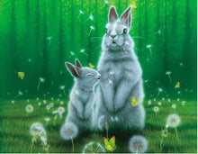 Load image into Gallery viewer, Tigers & Rabbits Diamond Art Collection