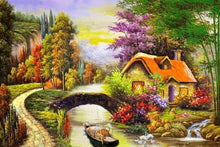 Load image into Gallery viewer, Natural Landscapes & houses Painting Kits