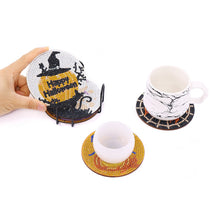 Load image into Gallery viewer, Happy Halloween Diamond Painting Coasters