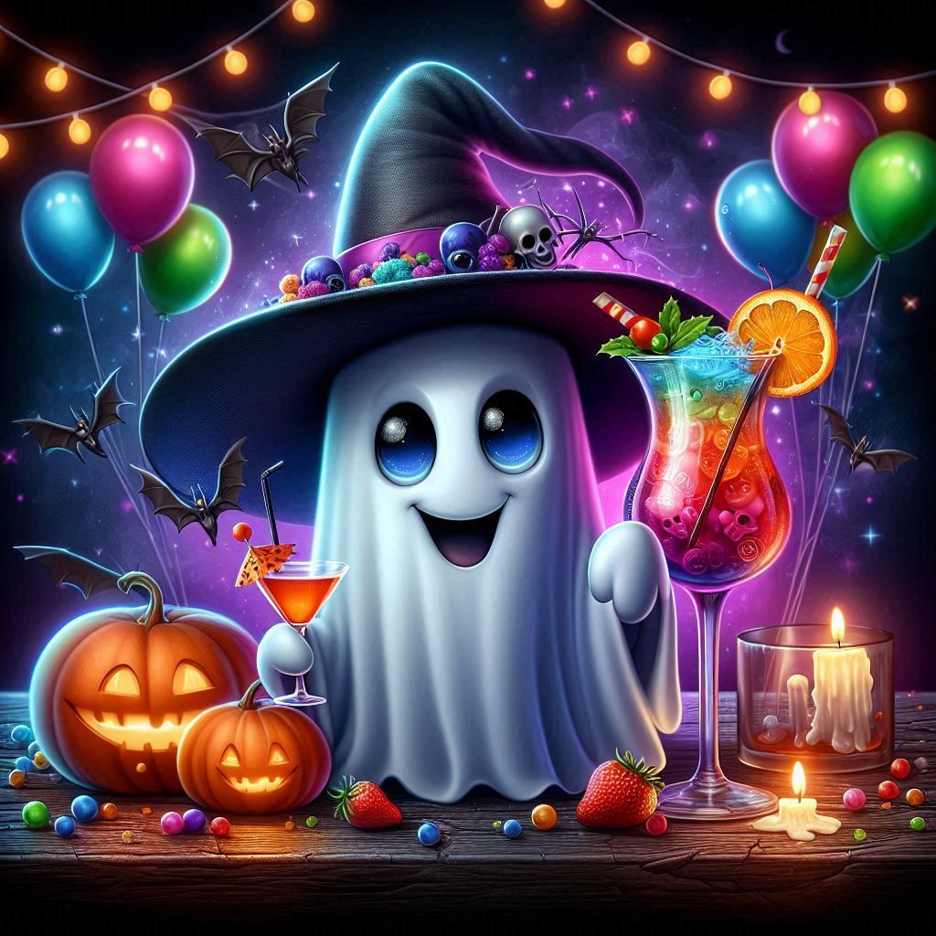 Adorable Halloween Ghost