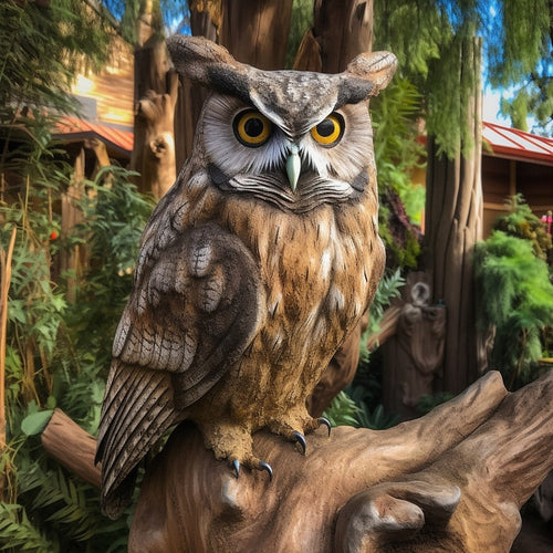 Beautiful Owl on a Tree Diamond Painting