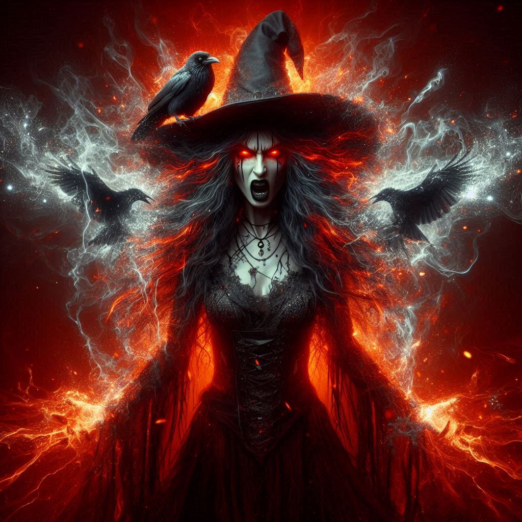 Flaming Witch