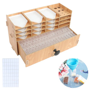 Diamond Drills Storage Box with Drawer