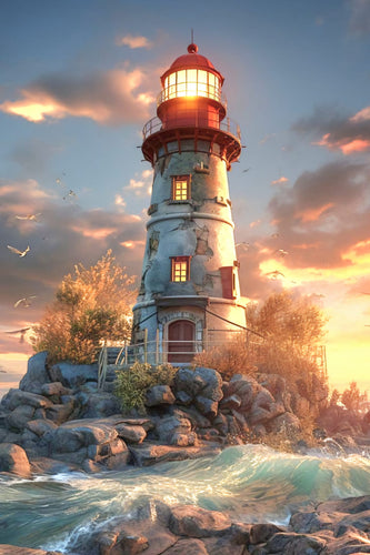 Light House - Diamond Painting