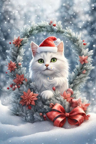 Purrfect Christmas Elegance