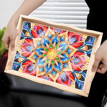 Load image into Gallery viewer, Diamond Painting Wooden Tray For Kitchen