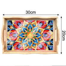 Load image into Gallery viewer, Diamond Painting Wooden Tray For Kitchen