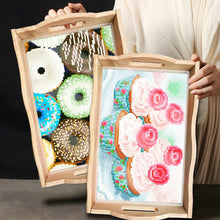 Load image into Gallery viewer, Diamond Painting Wooden Tray For Kitchen