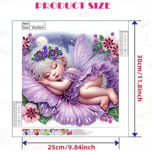 Sleeping Angel Special Diamond Painting