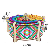 Load image into Gallery viewer, Diamond Painting Wooden Jewelry Box