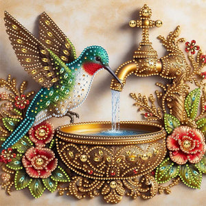 Royal Humming Bird Special Diamond Painting