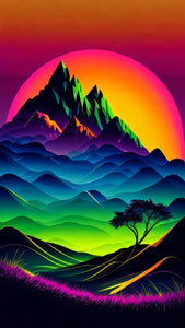 Vibrant Peaks in Living Color 