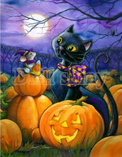 Load image into Gallery viewer, Pumpkins &amp; Halloween DIY Diamond Paintings - Painting 7 / 
