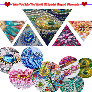 Alluring Peacock Special Diamonds Painting Kit