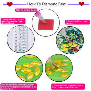 Colourful Cactus Special Diamond Painting kit