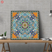 Load image into Gallery viewer, Mandala Art Luminous Diamond Painting